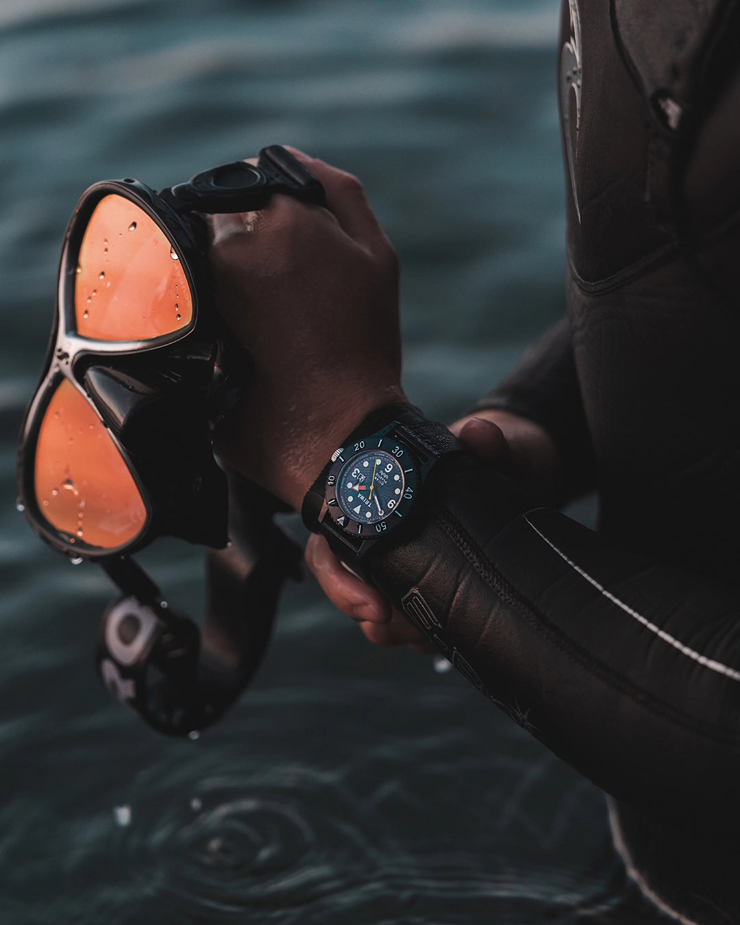 Watch made from recycled ocean plastic